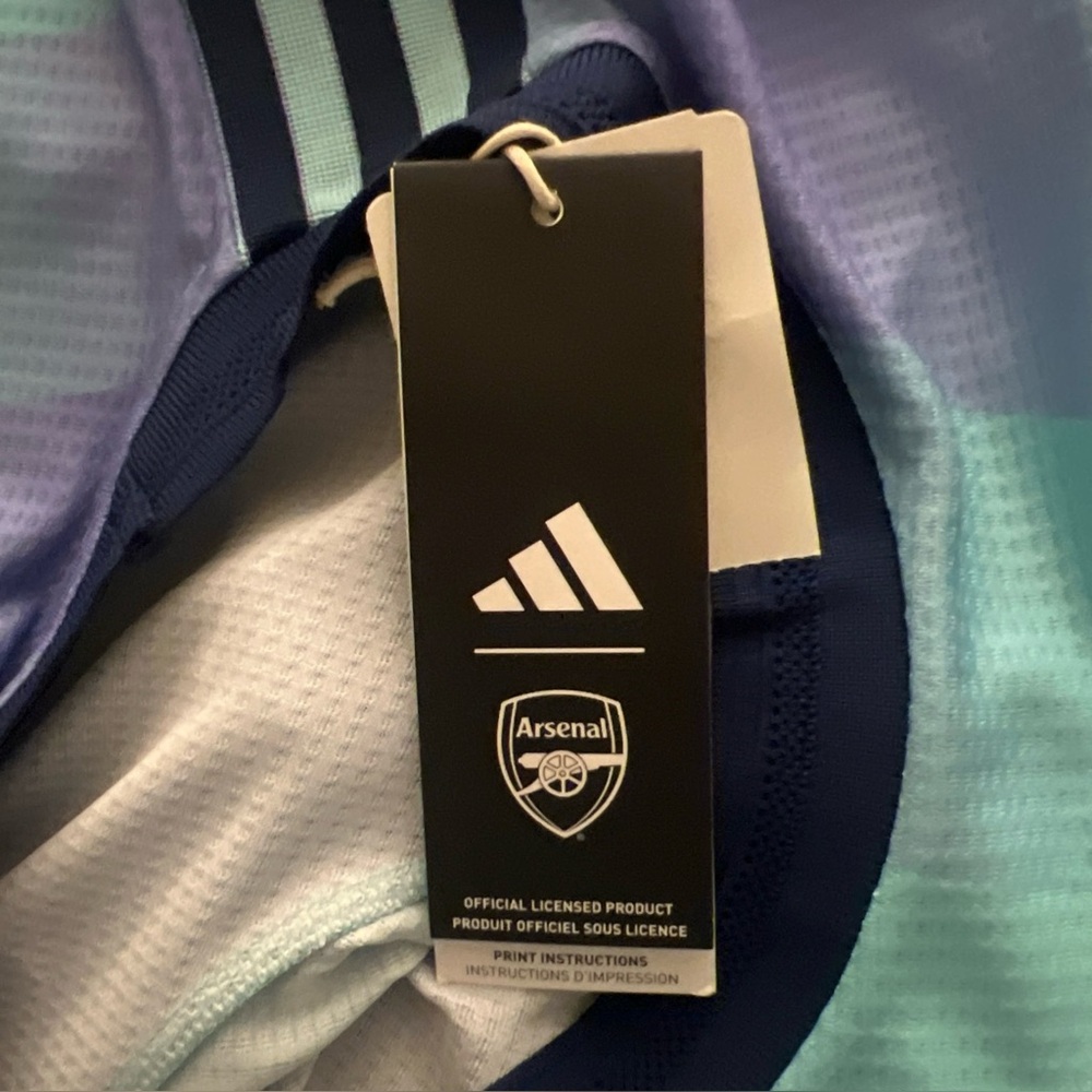 Adidas Arsenal FC William Saliba Player Issue EPL Jersey - Picture 12 of 12
